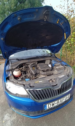 Skoda RAPID cena 40900 przebieg: 129490, rok produkcji 2018 z Wrocław małe 466